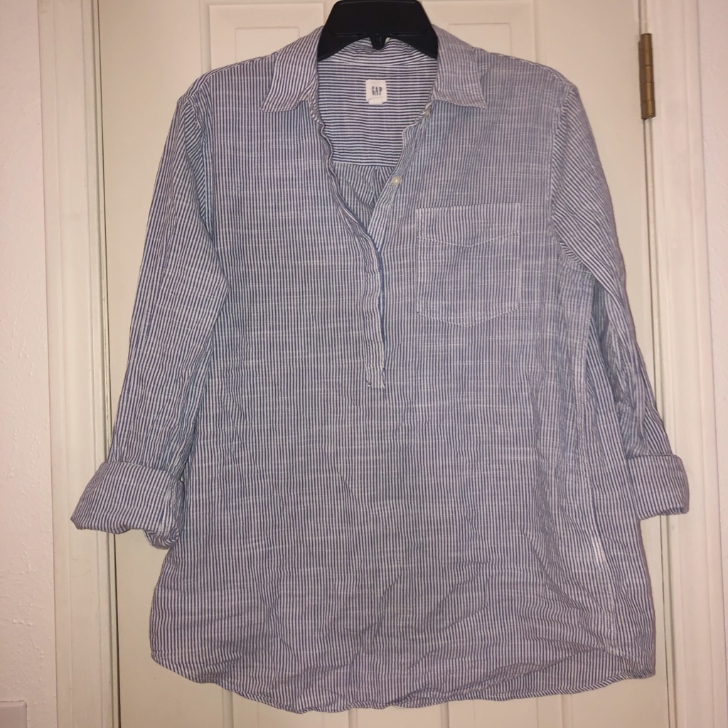 Gap Pinstripe Button Down
